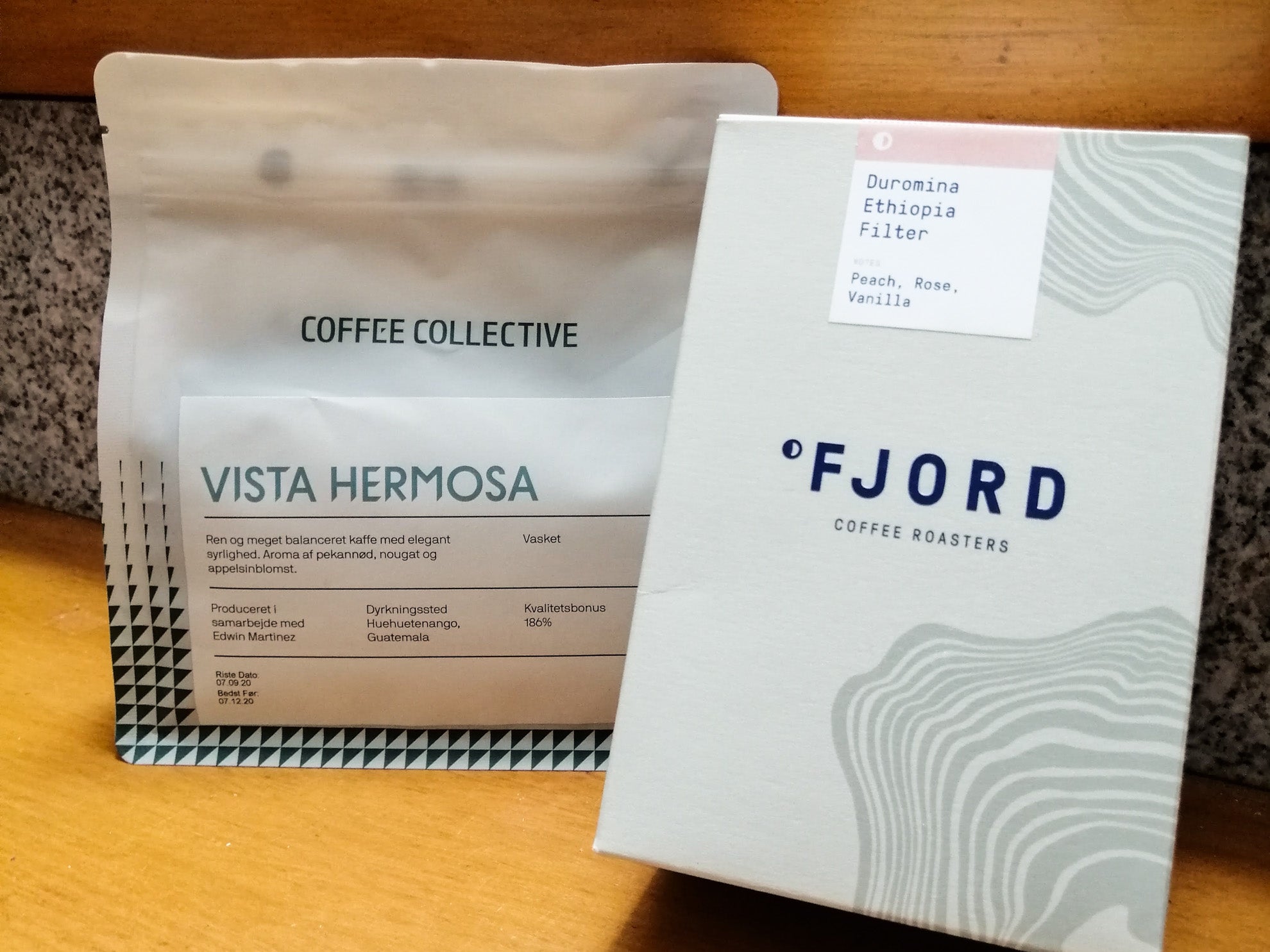 Specialty Coffee Subscription September: Coffee Collective and Fjord Specialty Coffee Roasters