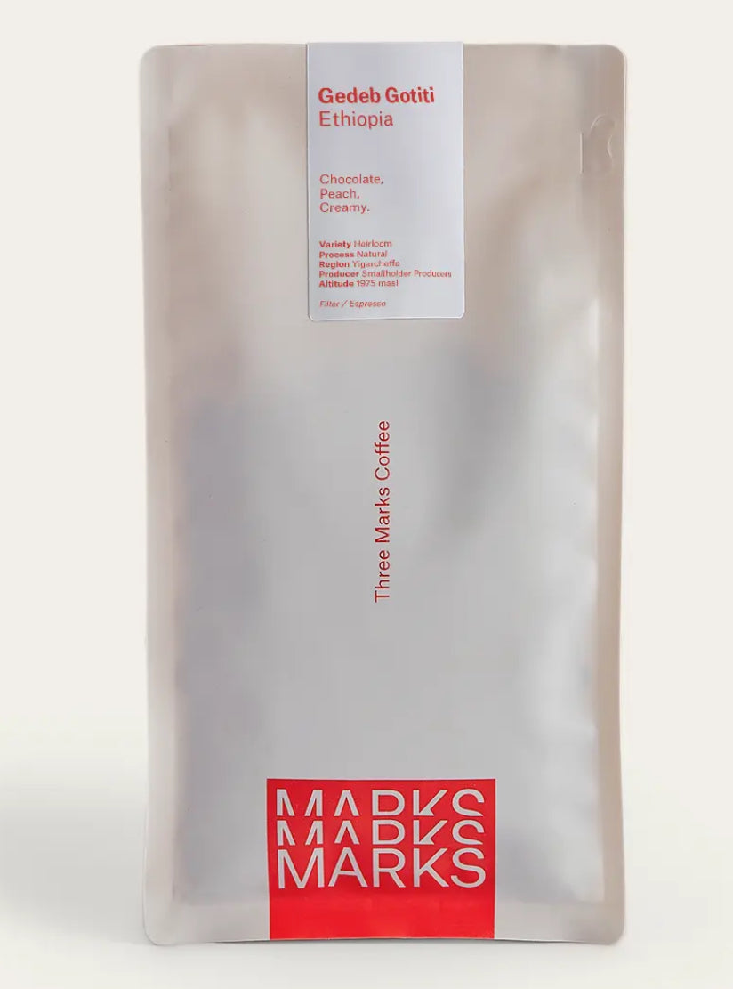Three Marks - Gedeb Gotiti, Ethiopia - 250g