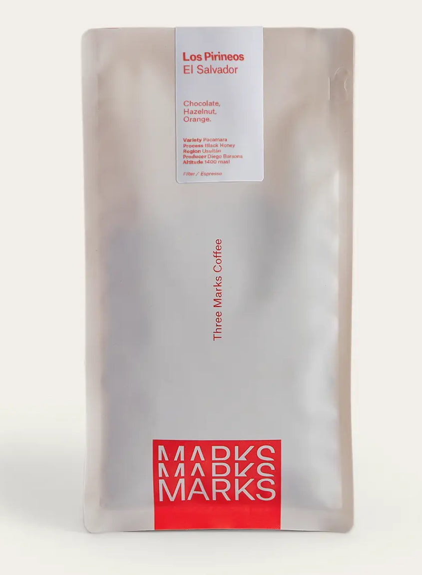 Three Marks - Los Pirineos, El Salvador - 250g
